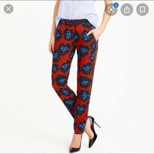 J. Crew Firework Floral Pant